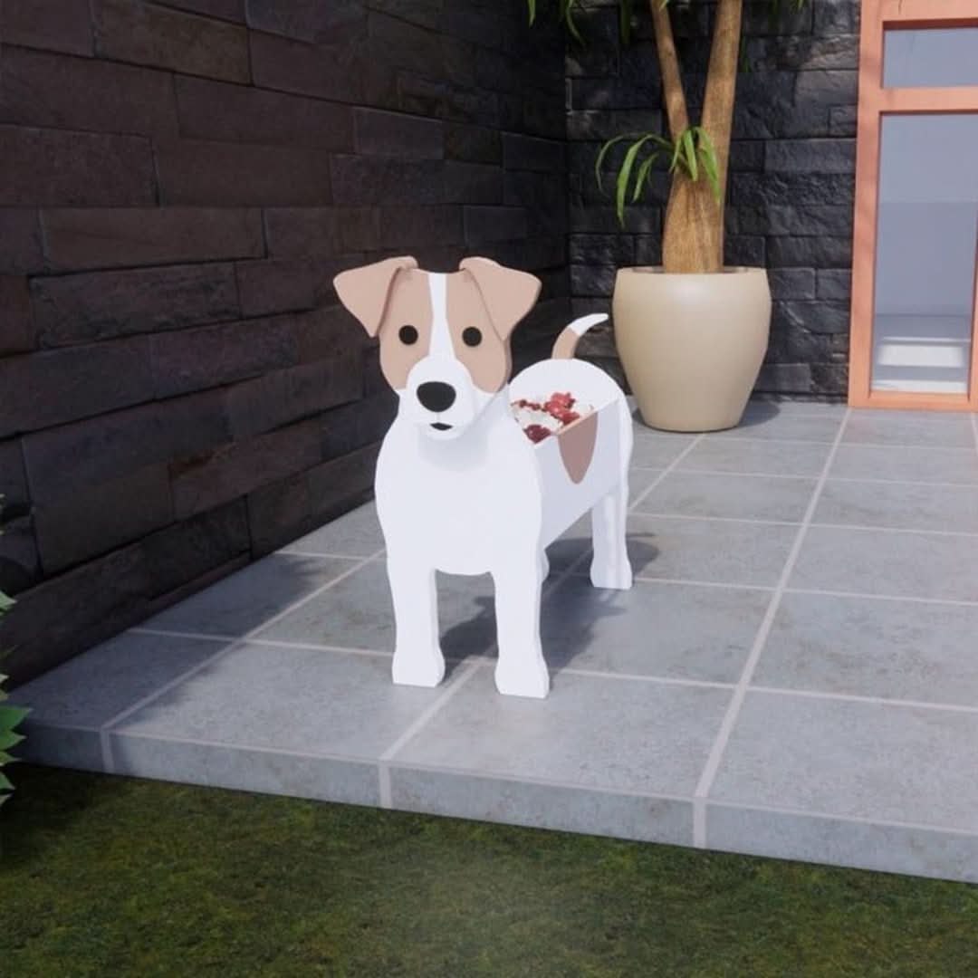 Skorter | Pupcycled - Puppy Plant Holder