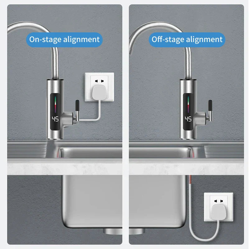 Skorter | Aqualis Electric Kitchen Tap – Instant Hot Water in Seconds