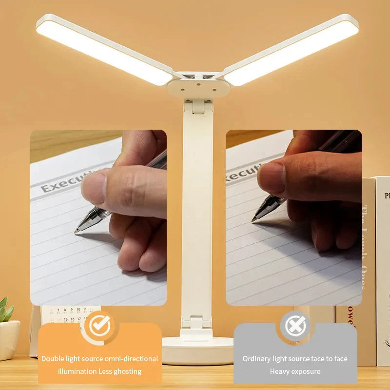 Skorter | Adjustable Reading Lamp - Rechargeable Dimmable with Phone Table