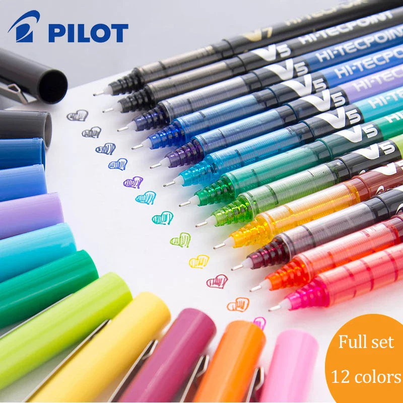 Skorter | 0.5mm Needle Tip Straight Liquid Gel Ink Pens