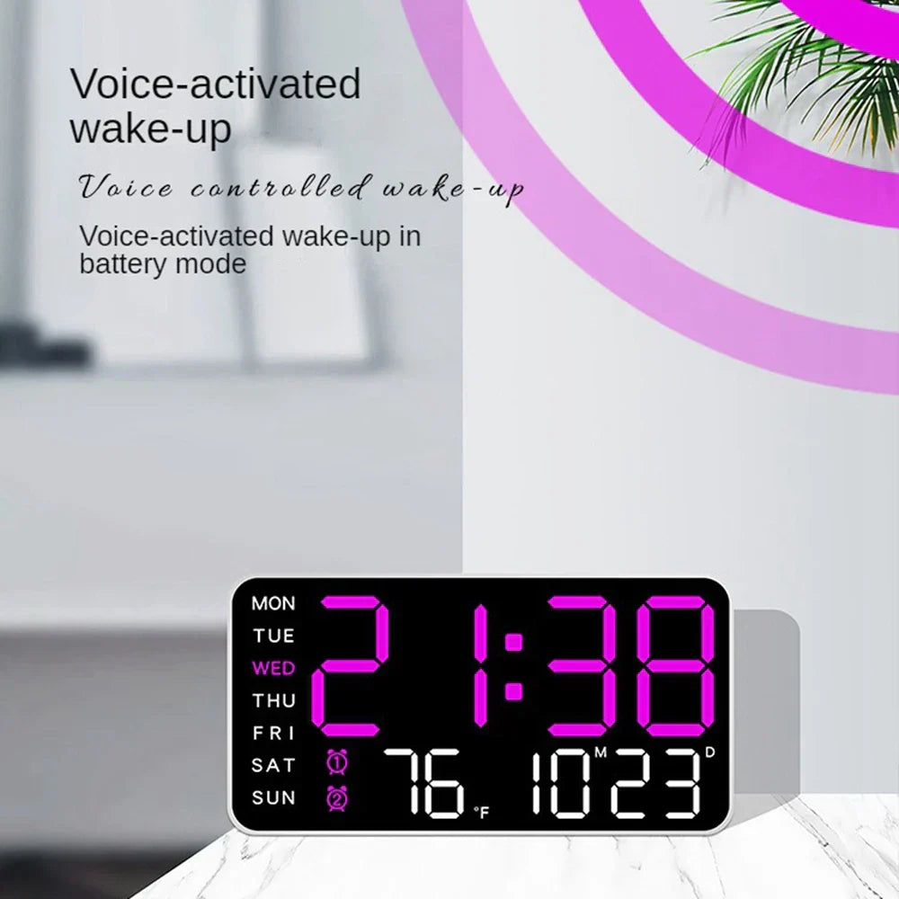 Skorter | Productivity LED Alarm - Calendar & Voice Controlled - Smart Organizing