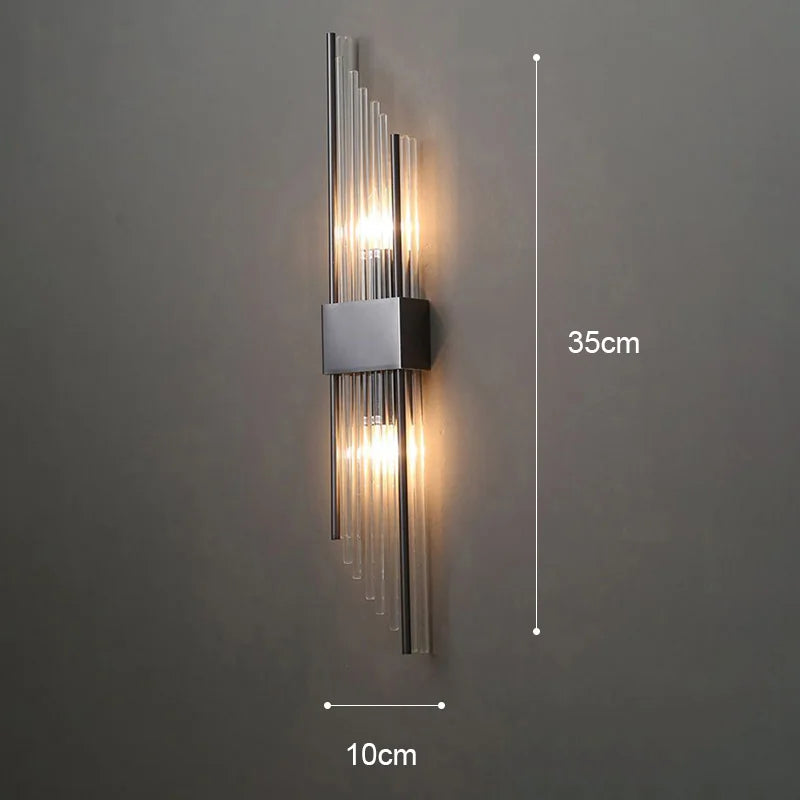 Skorter | Elegant LED Wall Lamp in Gold