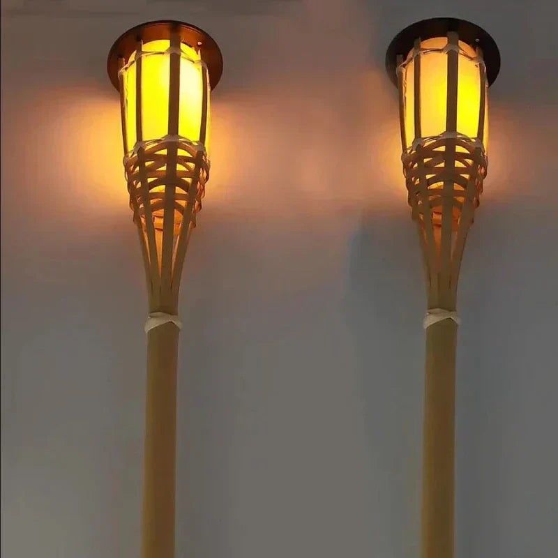Skorter | 5-Piece Solar Torch Light Set – Flame Effect LED Garden Lights | Solar Powered & Weatherproof Outdoor Lighting