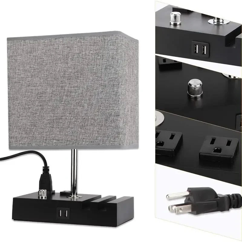 Skorter | Nightstand Phone Charger Lamp