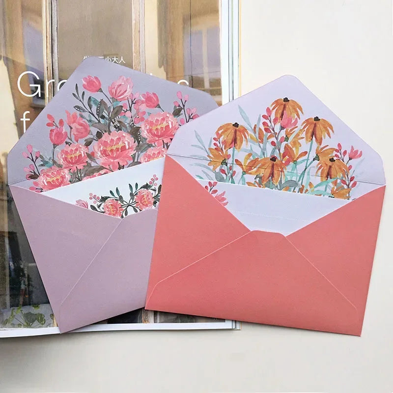 Skorter | Heartwarming Floral Envelopes