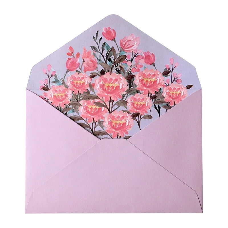 Skorter | Heartwarming Floral Envelopes