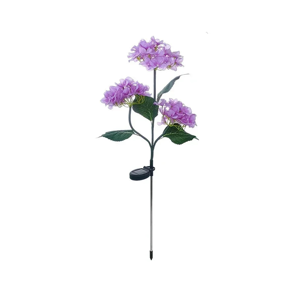 Skorter | Soft Pink Glow Solar LED Flower Garden Light