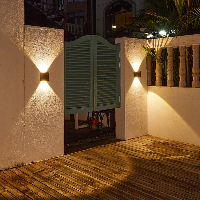 Skorter | SolarFlare - Upward & Downward Solar Wall Lamp