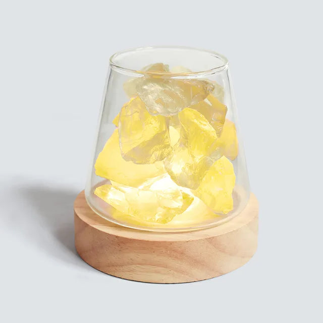 Skorter | Himalaya Salt Lamp - Crystal Night Light & Essential Oil Diffuser