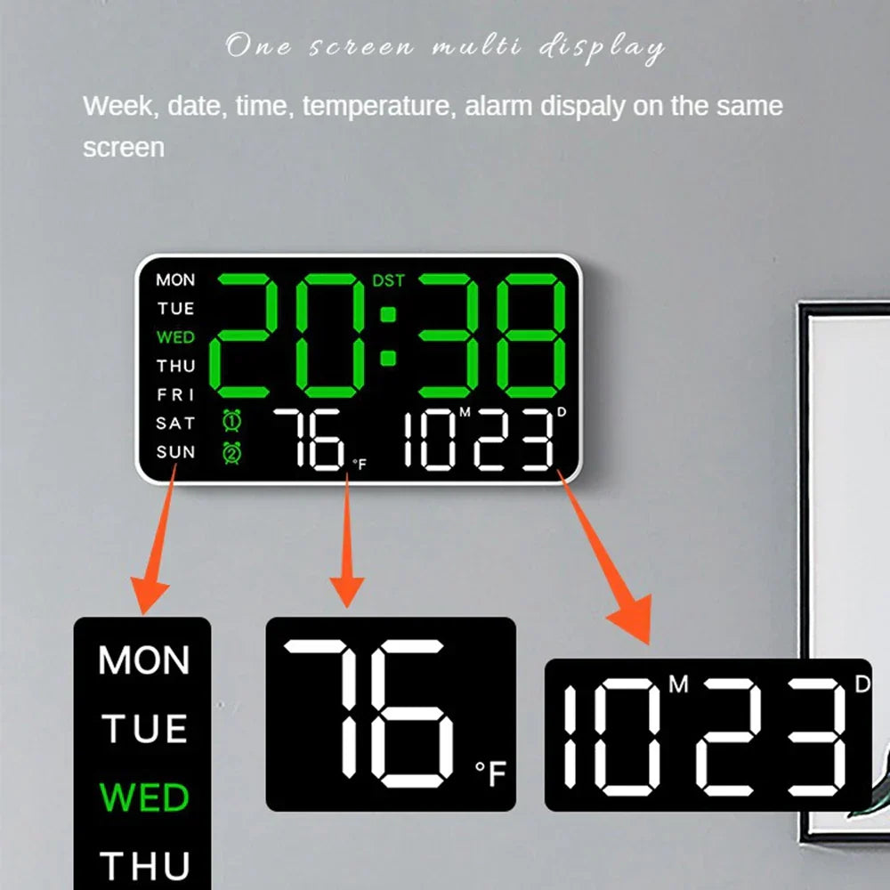 Skorter | Productivity LED Alarm - Calendar & Voice Controlled - Smart Organizing