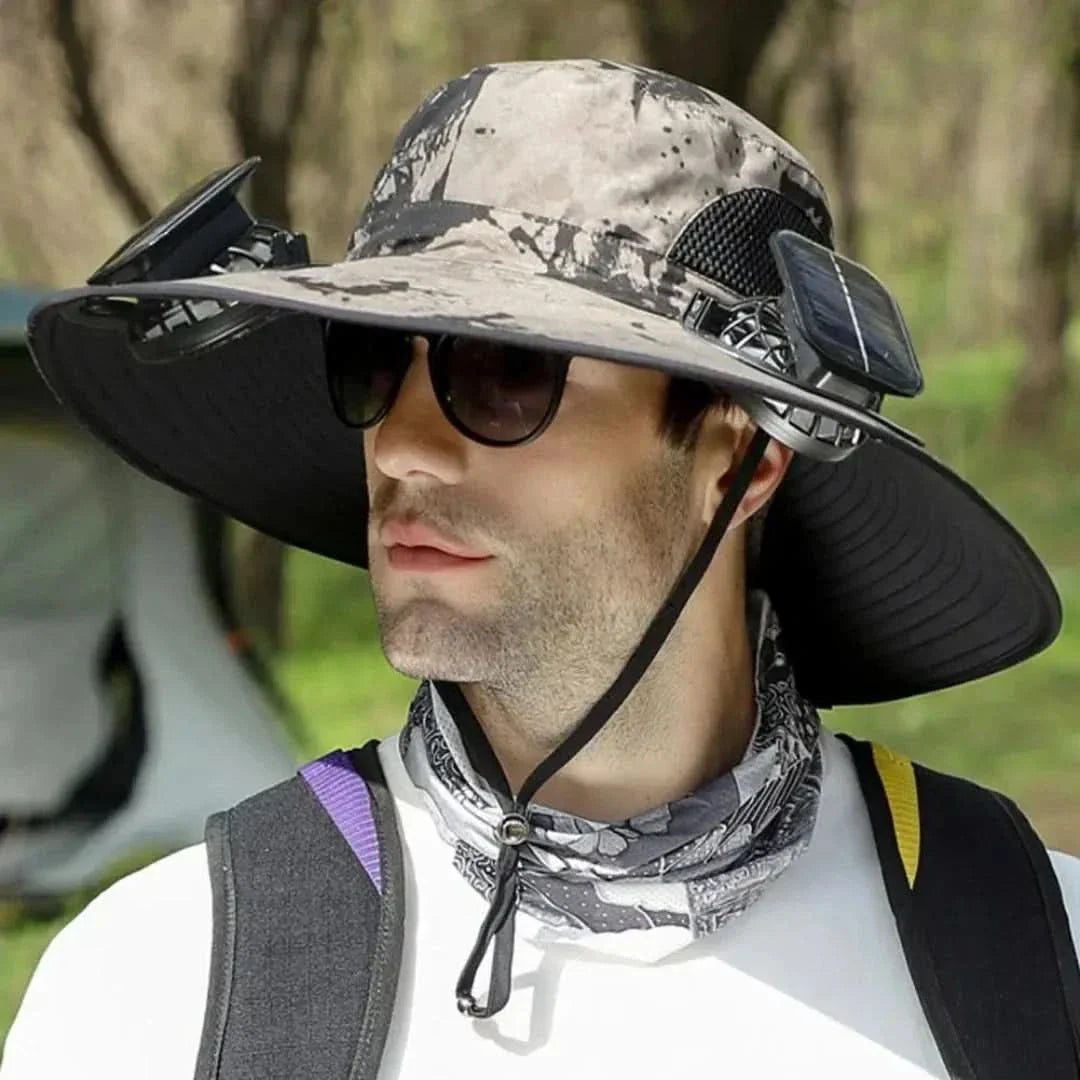 Skorter | Solar Fan Fishing Shoes - Solar Energy & USB Charging