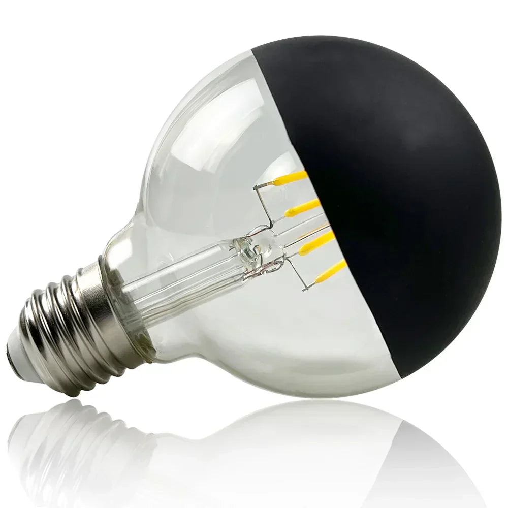 Skorter | RetroGlow - Vintage LED Table Lamp with Wooden Base, Dimmable and Warm Light