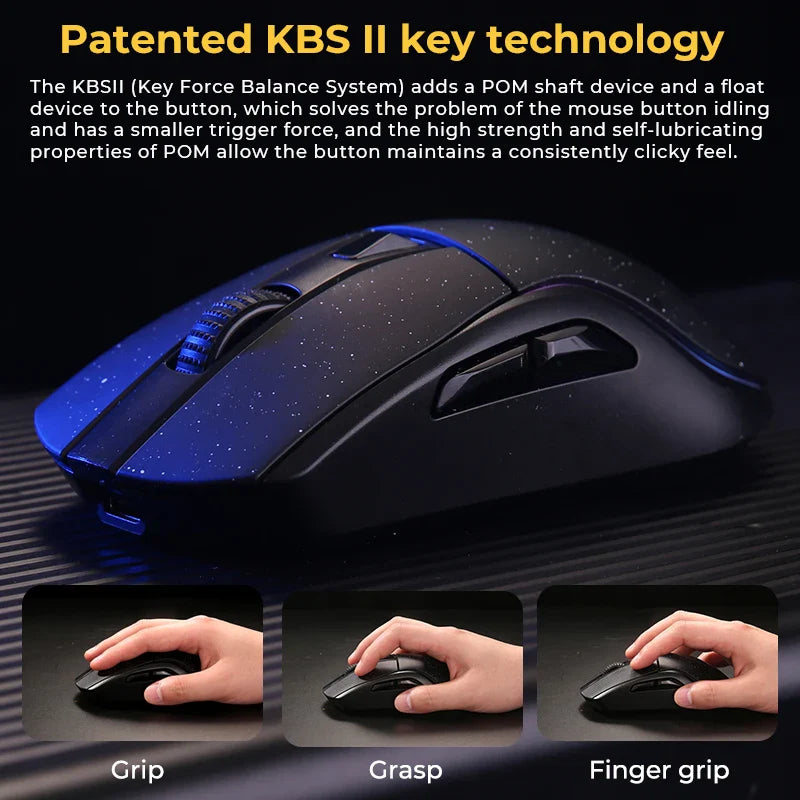 Skorter | 2.4G Tri-mode Wireless Gaming Mouse for PC