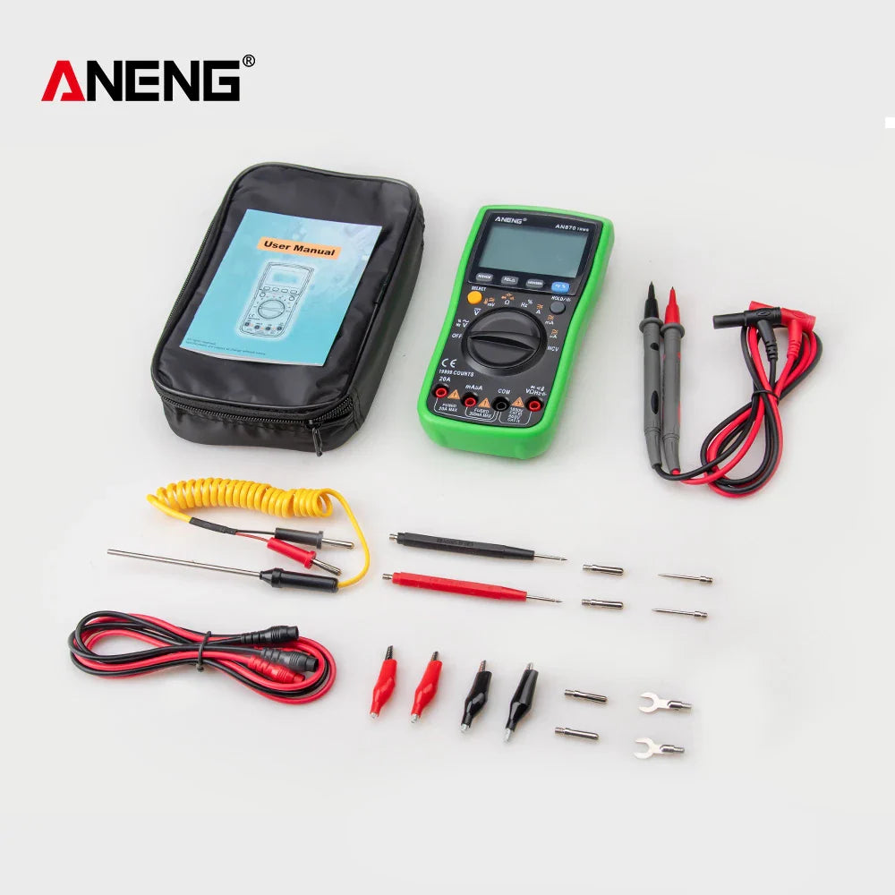 Skorter | AN870 Digital Multimeter - True RMS, Transistor Tester
