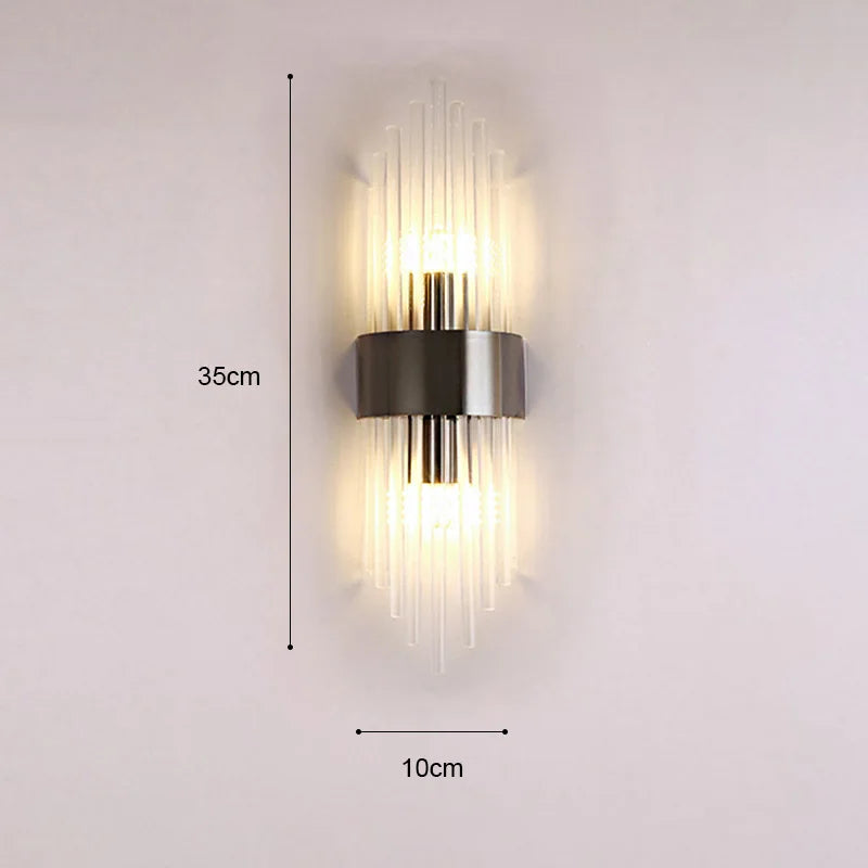 Skorter | Elegant LED Wall Lamp in Gold