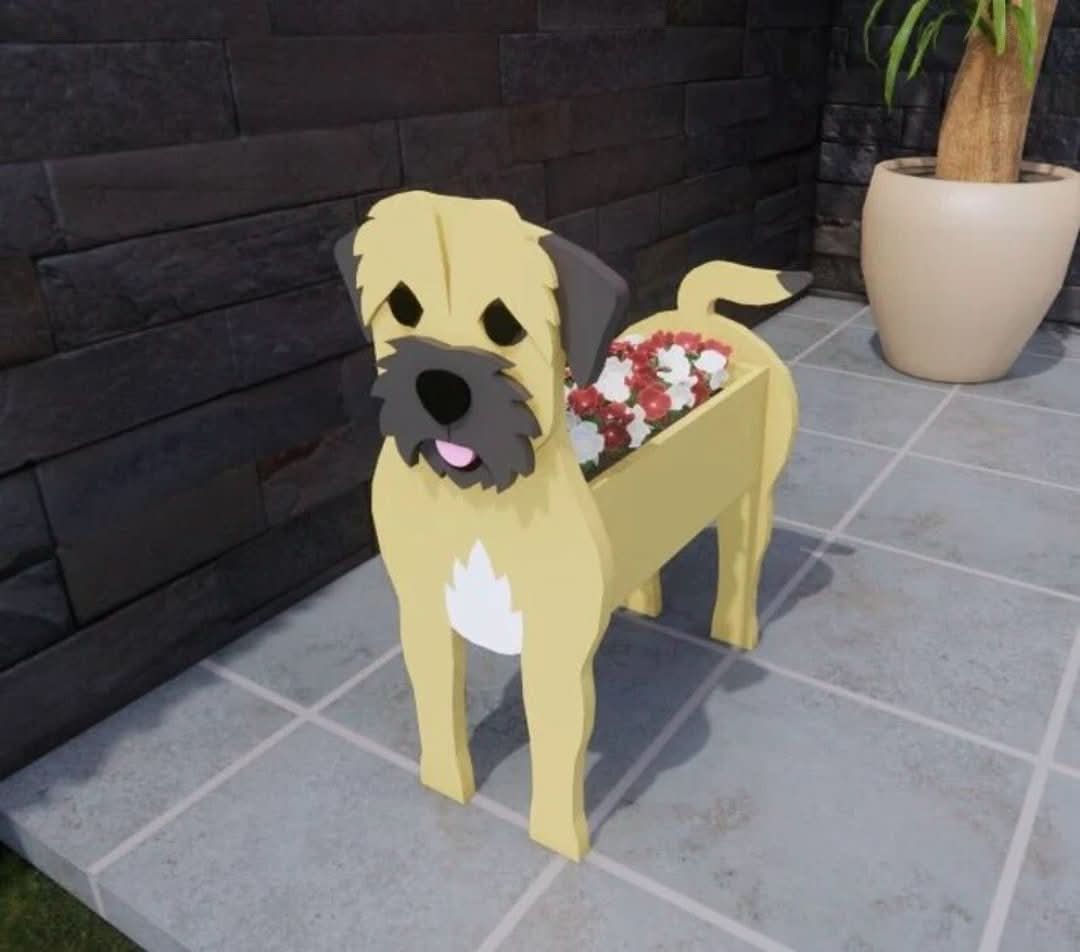 Skorter | Pupcycled - Puppy Plant Holder