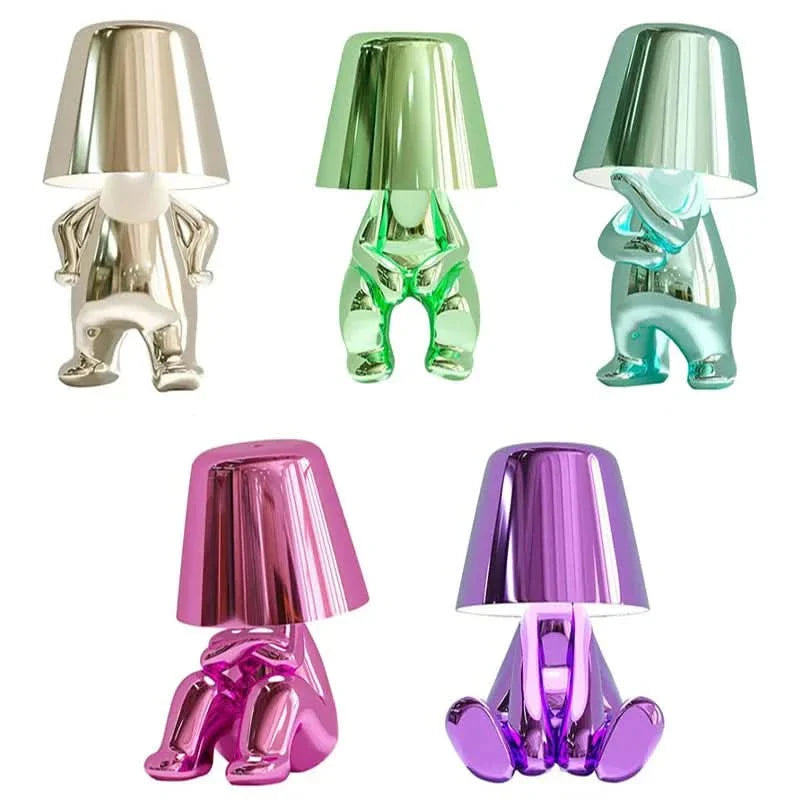Skorter | Goldie Resin Thinker LED Table Lamp