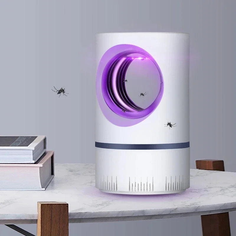Skorter | New Indoor Electric Mosquito Trap Mosquito Lamp with USB Power and Adapter Suction Fan Outdoor Insect Trap