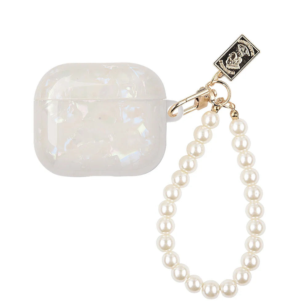 Skorter | Pearl Pendant TPU Case for AirPods Pro 2/3 USB-C