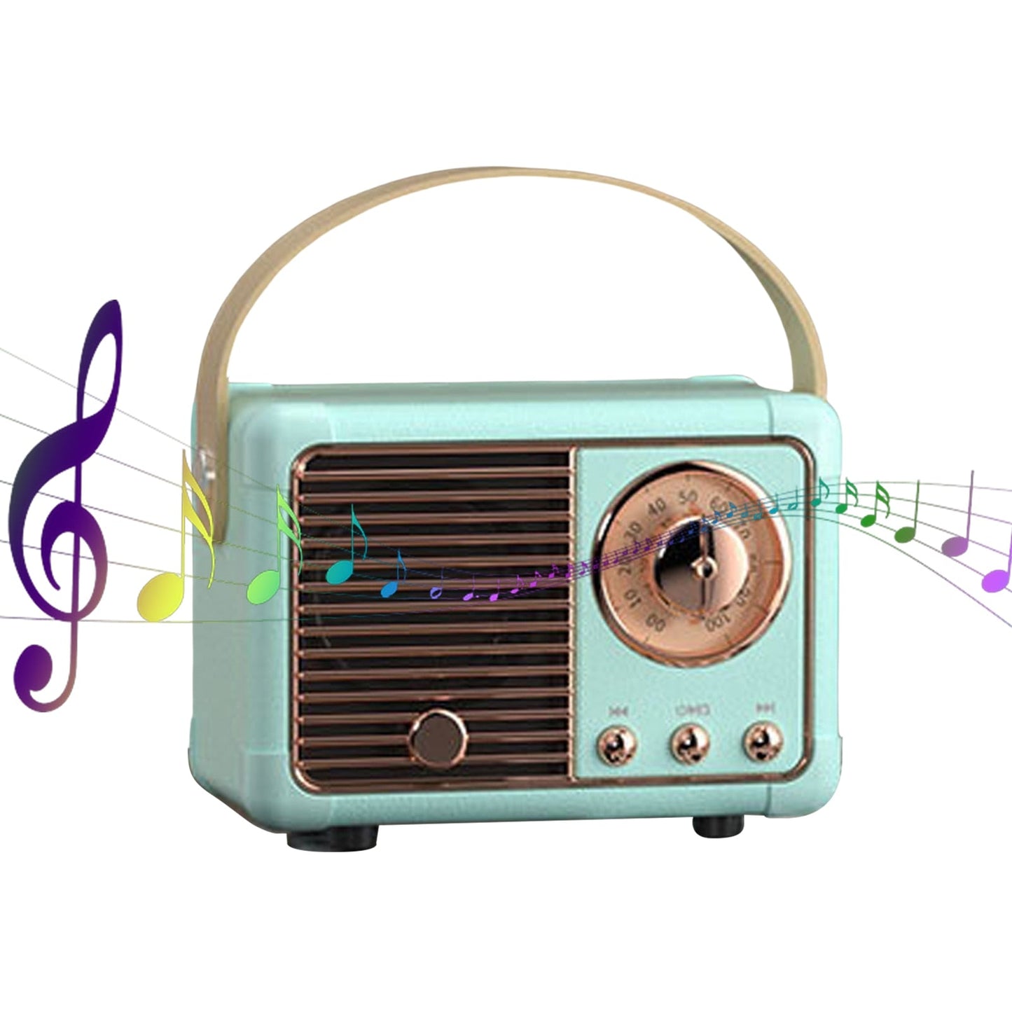 Skorter | Compact Retro Speakers with Radio