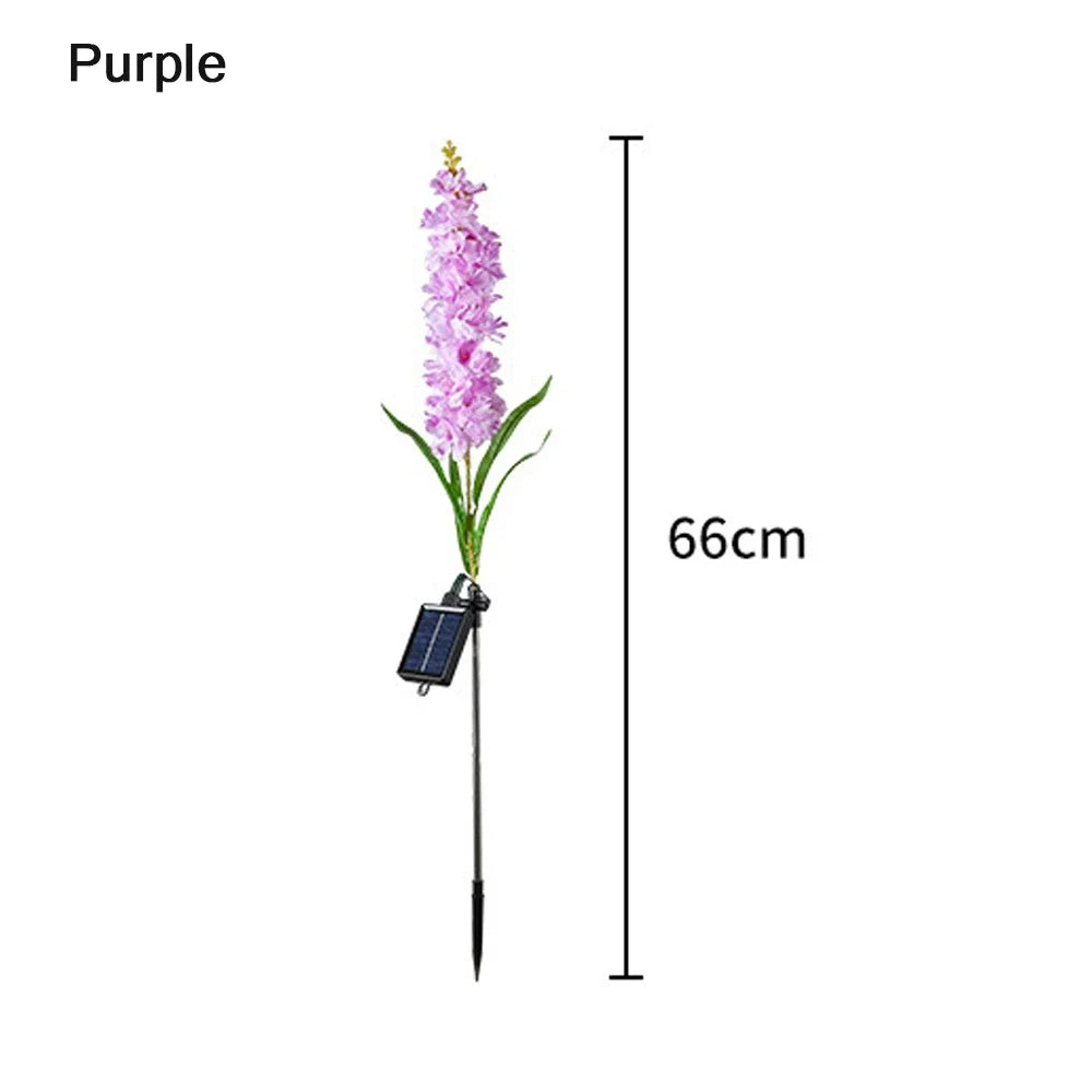 Skorter | Soft Pink Glow Solar LED Flower Garden Light