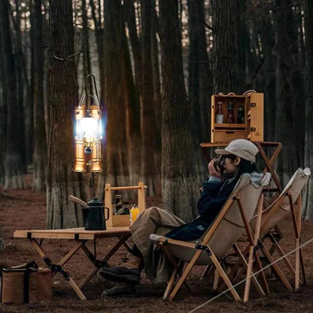 Skorter | Vintage Theme LED Camping Lamp