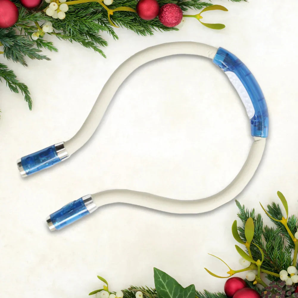 Skorter | Wearable Neck Lamp with LED for Knitting, Crocheting and Reading – Handsfree Light