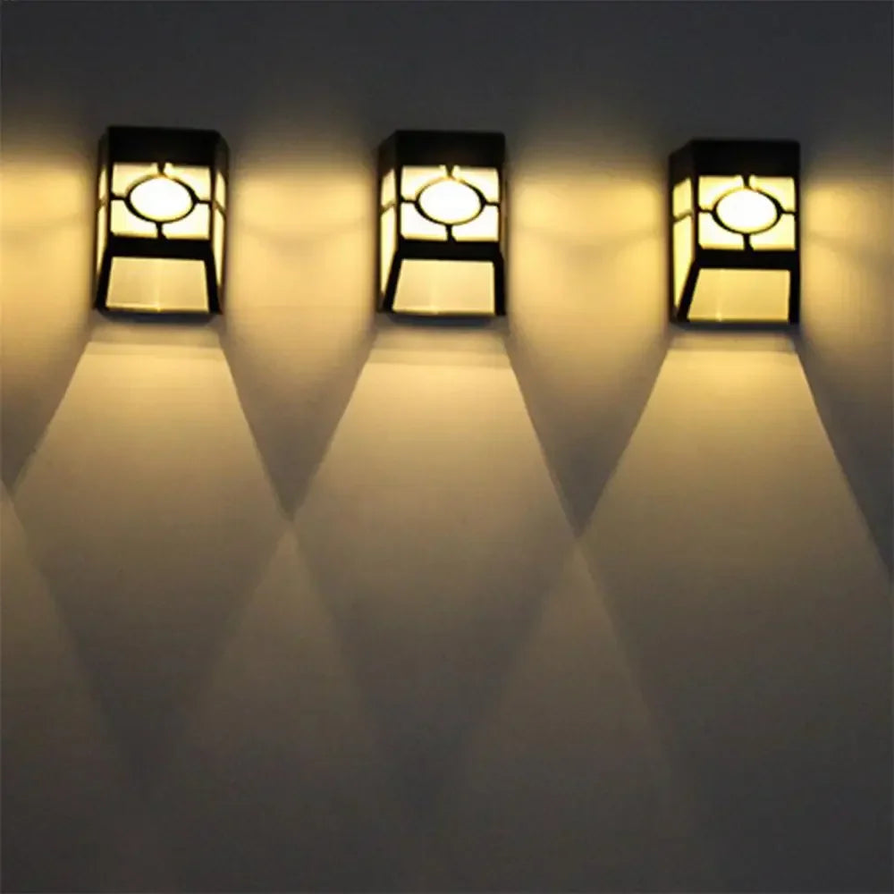 Skorter | Solar Wall Light with LED – Modern Outdoor Lighting for Garden & Terrace, Wall Lamps