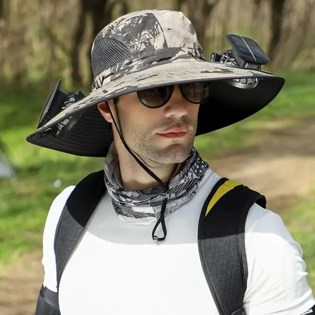 Skorter | Solar Fan Fishing Shoes - Solar Energy & USB Charging