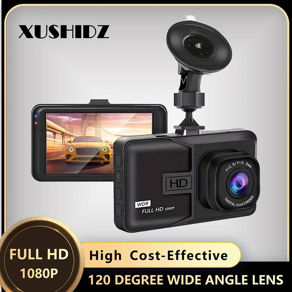 Skorter | 1080P HD Dash Cam with Loop Recording - Night Vision - 24H Parking Monitor