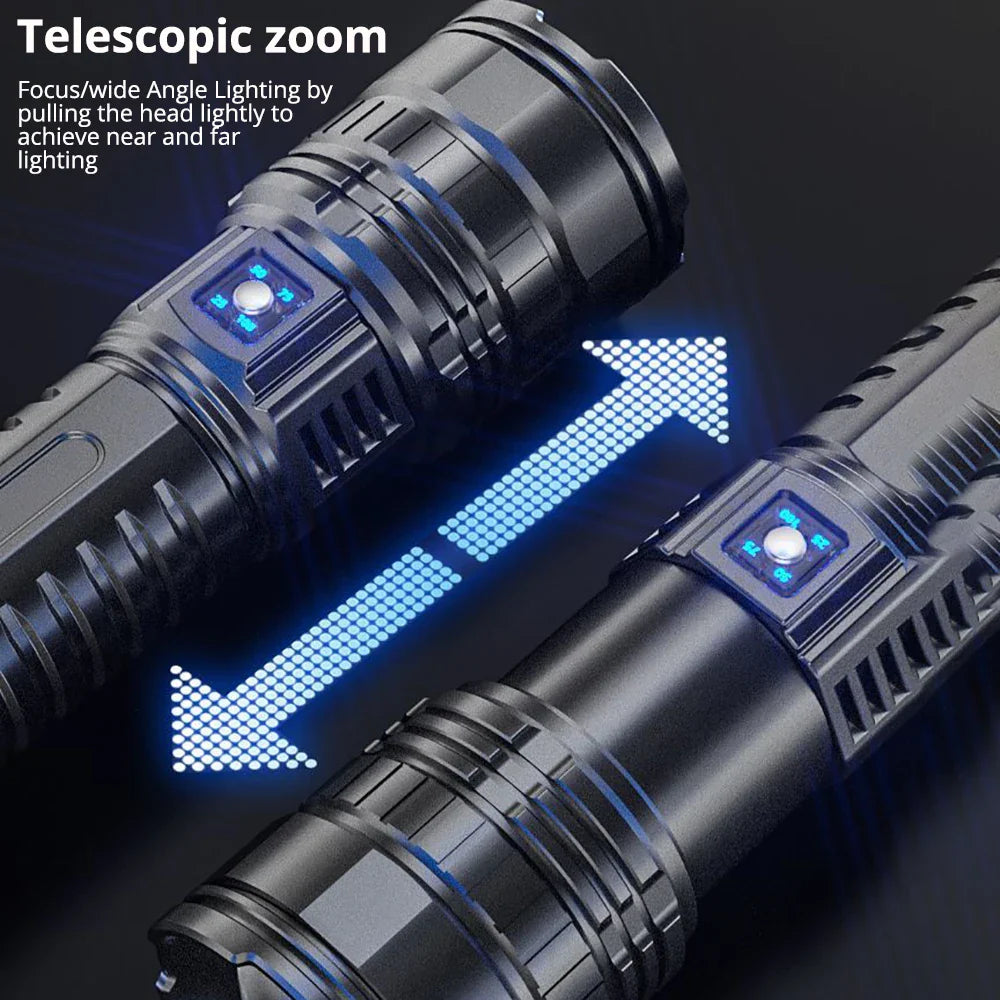 Skorter | Rechargeable 10000 Lumen LED Torch 1+1 FREE – Striker