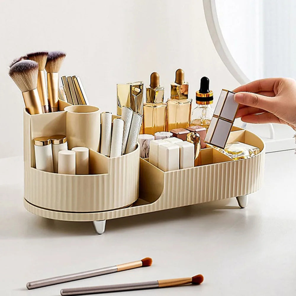Skorter | Eleganza – Luxury Beauty Organizer with Slim Rotating Design