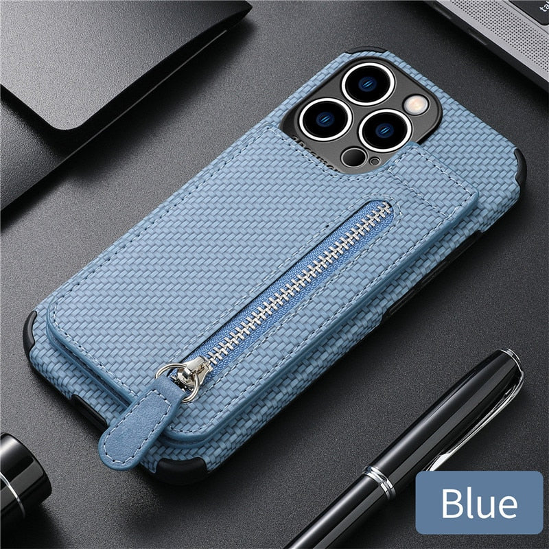 Skorter | Vegan Leather Wallet Case for iPhone
