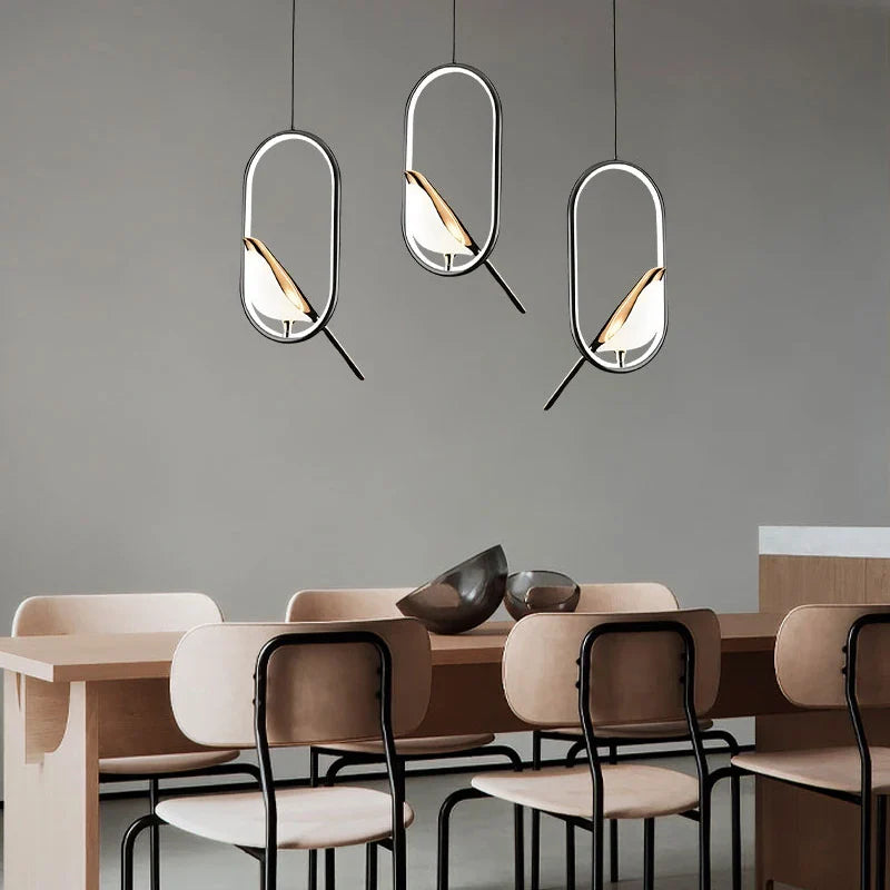 Skorter | Magpie Bird Pendant Lamp