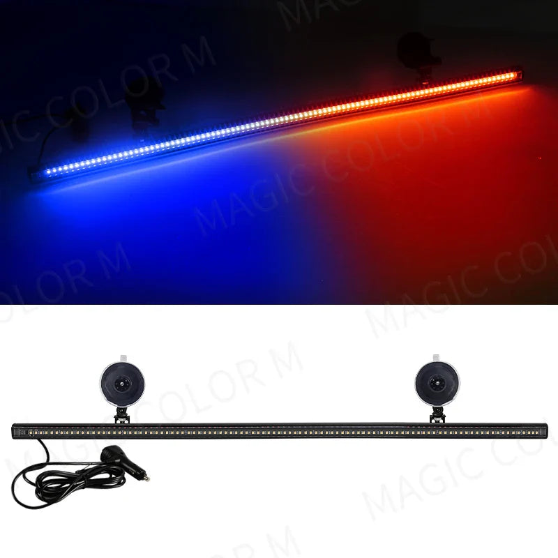 Skorter | 96 LED Strobe Light Bar – Veyra – (Car Emergency Warning)