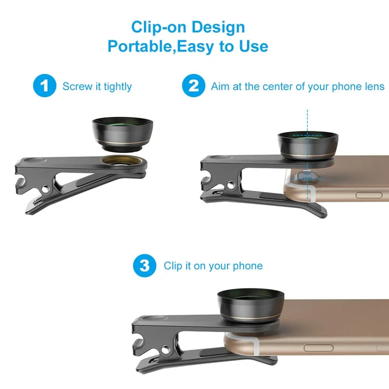 Skorter | 10-in-1 Phone Camera Lens Kit - Flow Lens for Smartphones