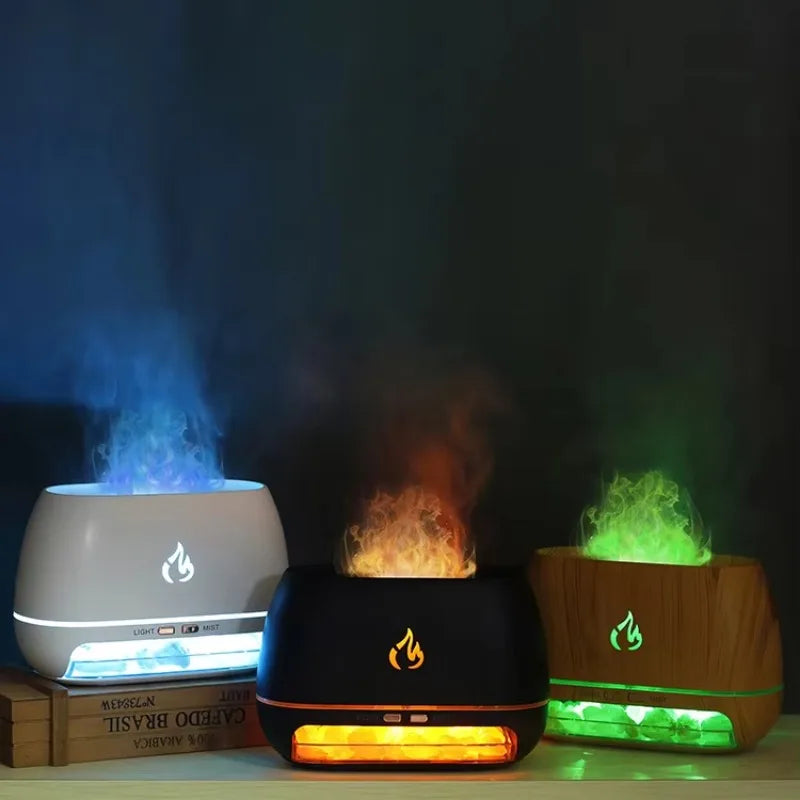 Skorter | SaltLight Aroma Diffuser – Himalayan Salt Lamp with Fragrance Diffusion and Color Light