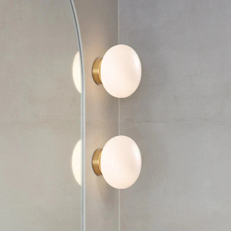 Skorter | BrassAura – Elegant Wall and Ceiling Lamp with Brass Detailing