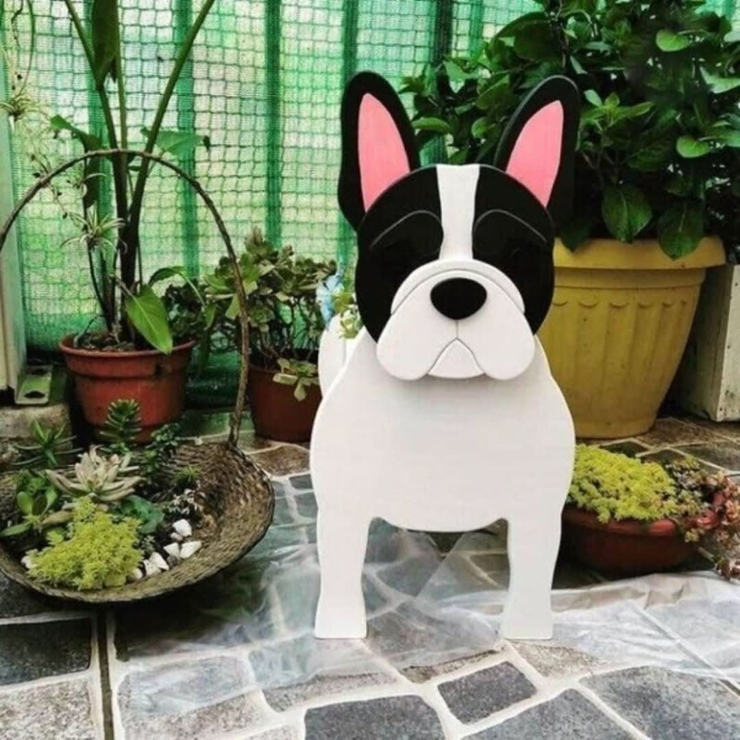 Skorter | Pupcycled - Puppy Plant Holder