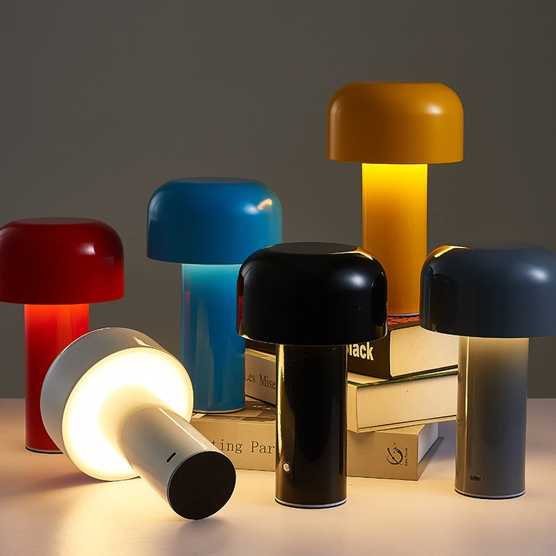 Skorter | Italian Inspired Mushroom Lamp Without Wire – Slim & Modern LED Lighting