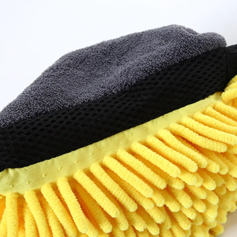 Skorter | Anti-Scratch Soft Coral Car Wash Glove