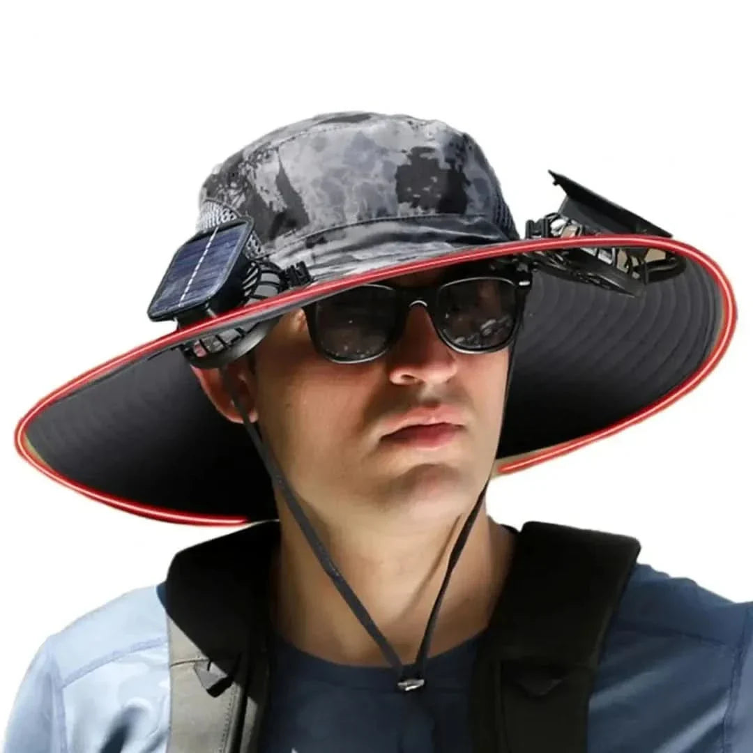 Skorter | Solar Fan Fishing Shoes - Solar Energy & USB Charging