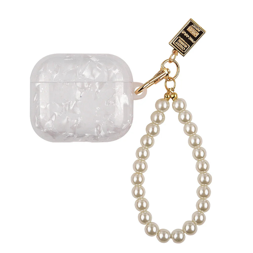 Skorter | Pearl Pendant TPU Case for AirPods Pro 2/3 USB-C