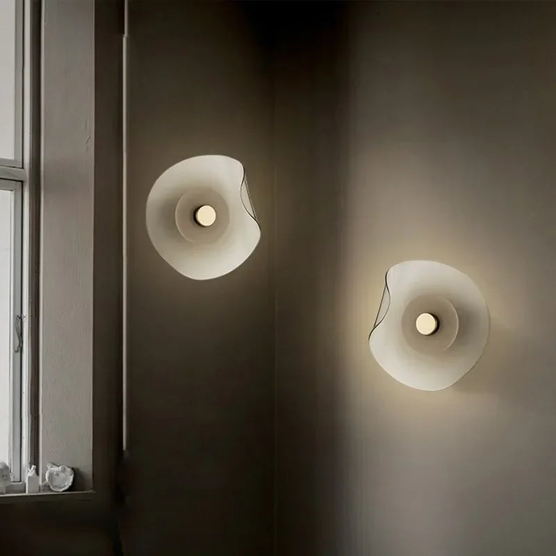 Skorter | ClearAura - Sleek Glass Wall Lamp