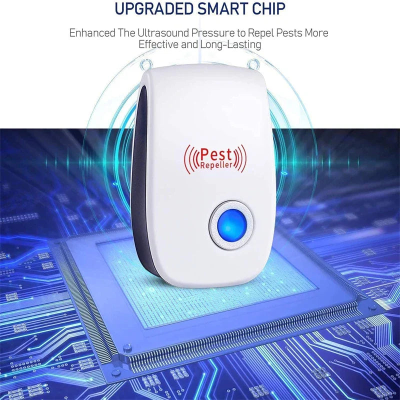 Skorter | Pest Reject Ultrasonic Mouse Cockroach Repellent Insects Rats Spiders Mosquito Killers Pest Control Household Unwanted Animals