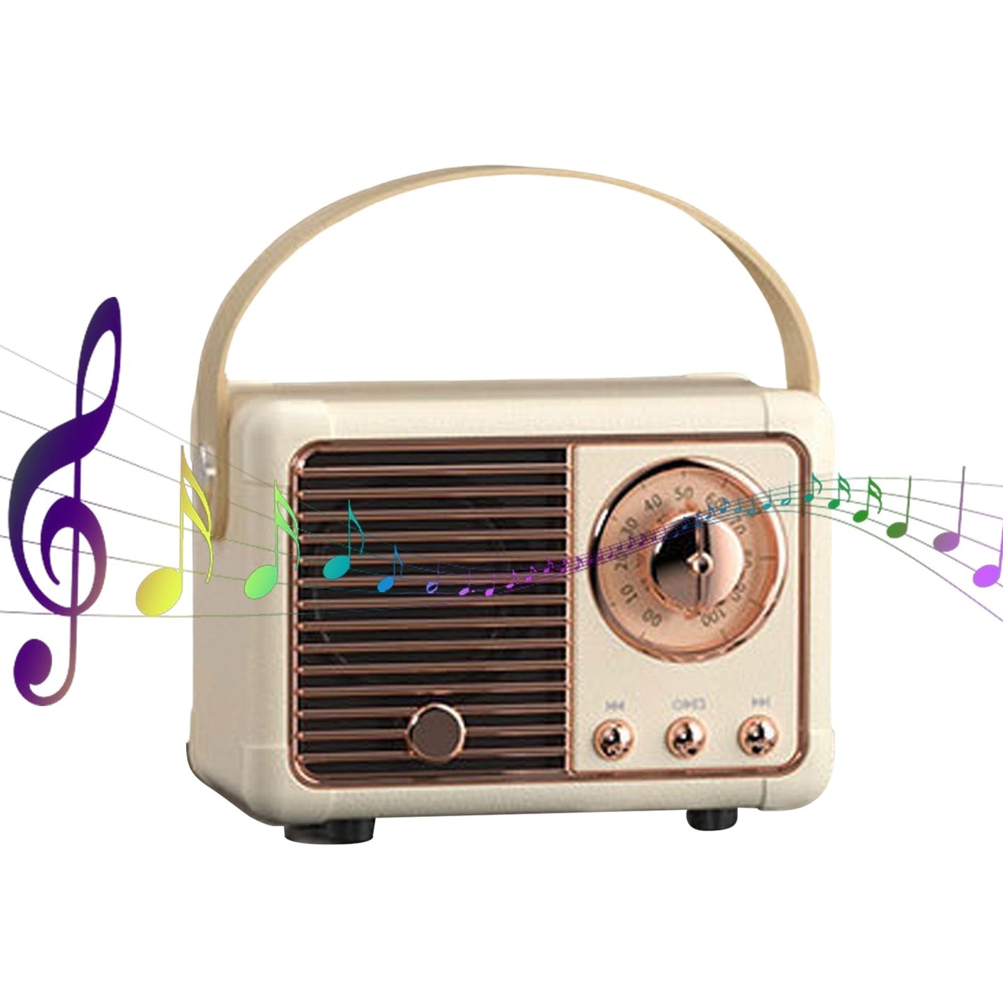 Skorter | Compact Retro Speakers with Radio