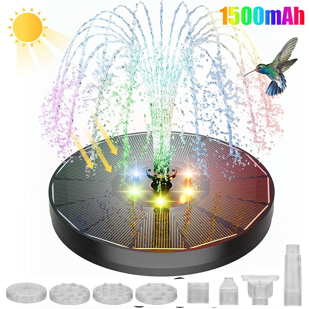 Skorter | Garden Water Fountain With LED Light