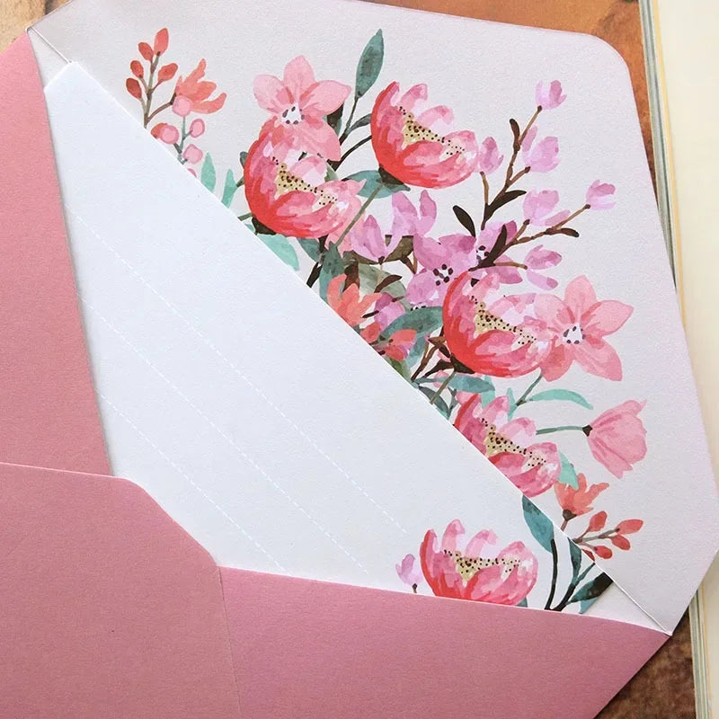 Skorter | Heartwarming Floral Envelopes