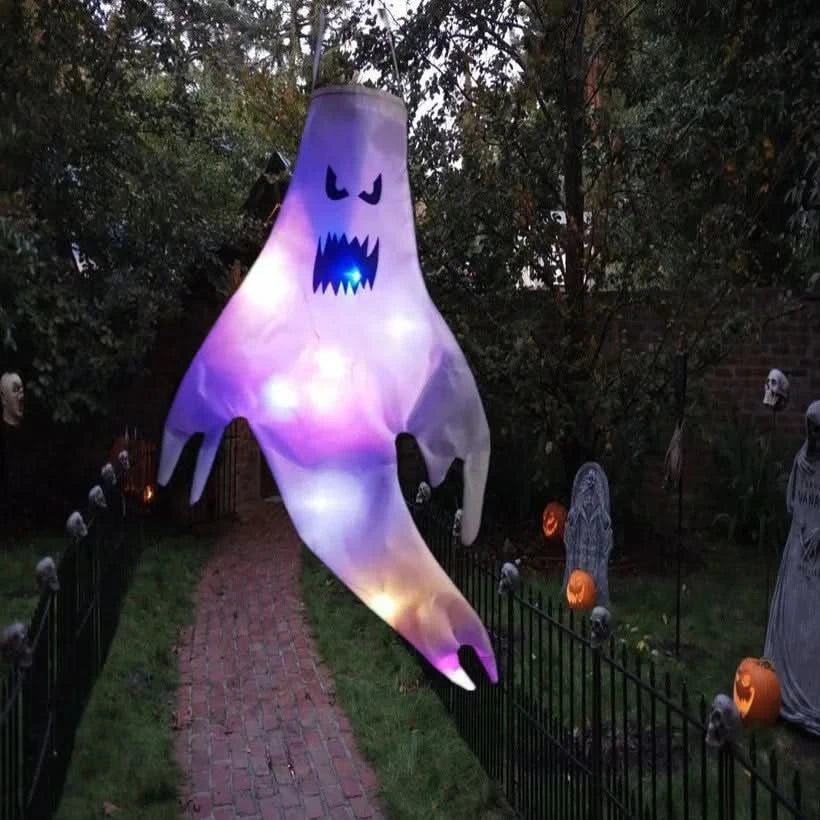 Skorter | Halloween Hanging Ghost Lights – LED Outdoor Decor