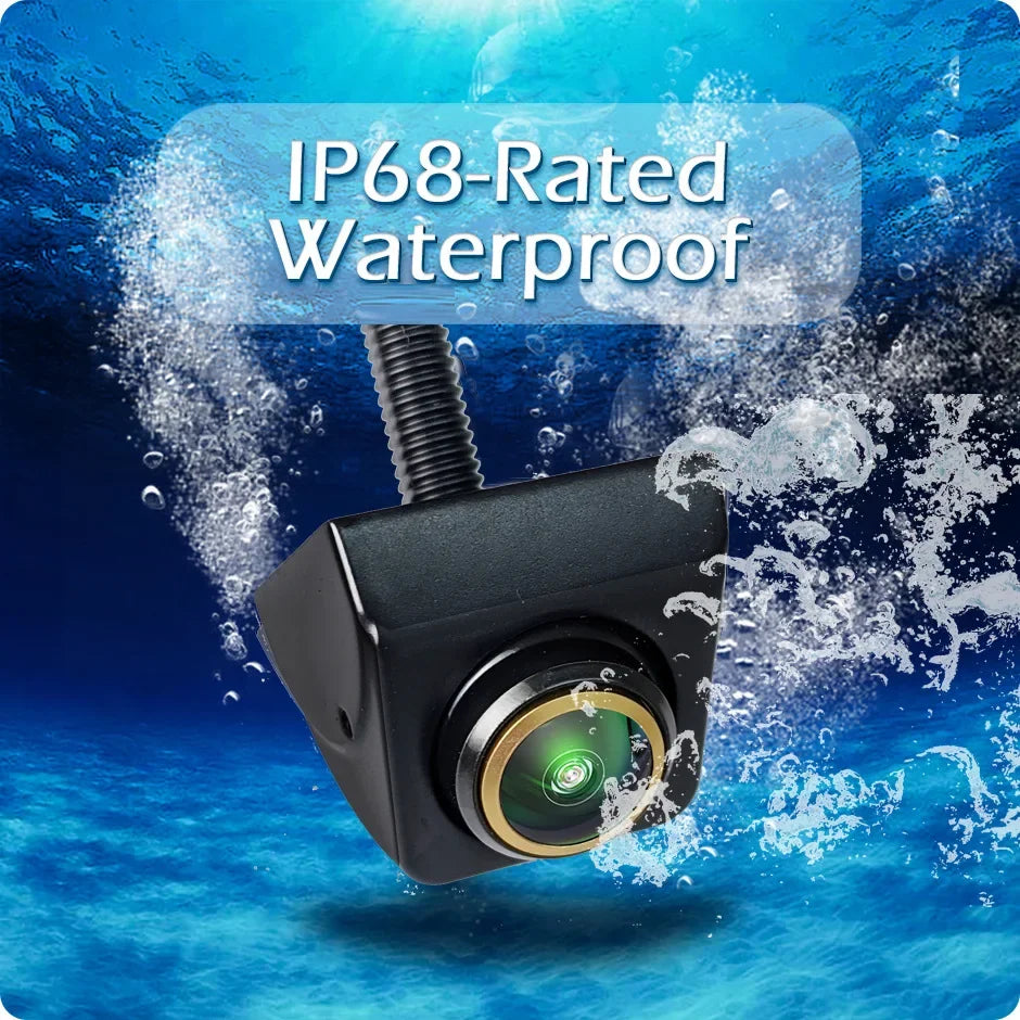 Skorter | 1080P Full HD Rear View Camera with 170° Wide Angle, Night Vision & Fisheye Lens
